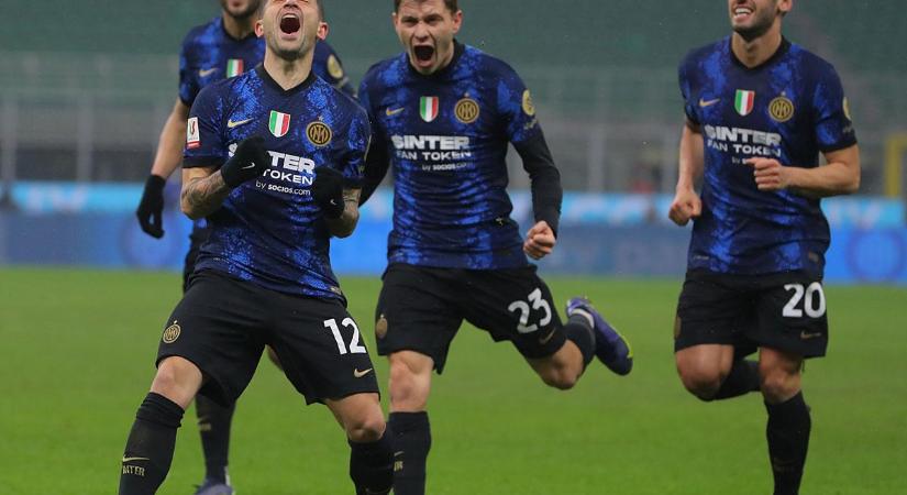Olasz Kupa: a sírból jött vissza az Inter, ott van a nyolc között