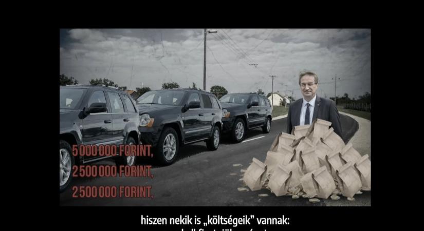 Kegyetlen végrehajtók, kenőpénzben tobzódó Völner: itt az ellenzék első kampányvideója