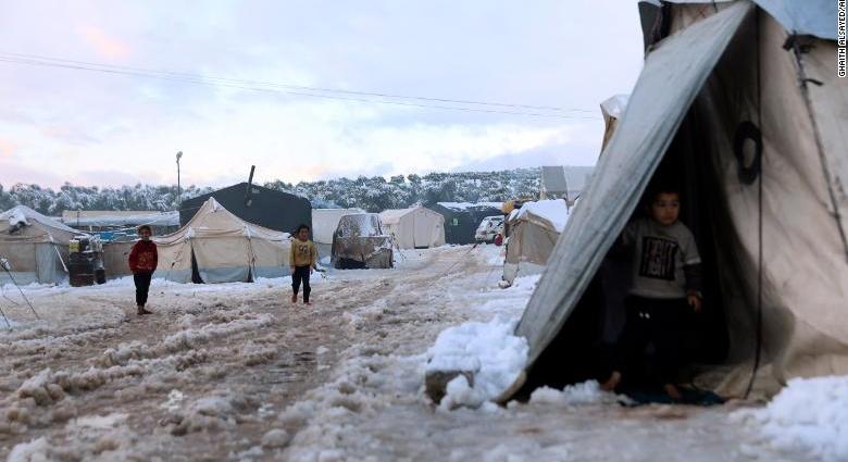 Extrém hideg van a Közel-Keleten – több gyermek is meghalt