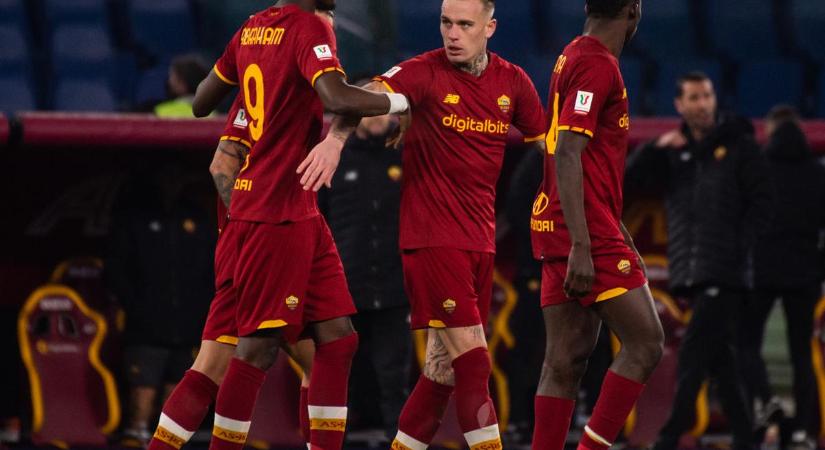 Olasz Kupa: a Lecce ellen jutott negyeddöntőbe a Roma