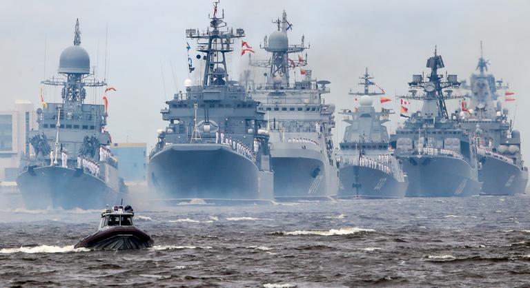 Orosz hadihajók indultak a Földközi-tengerre