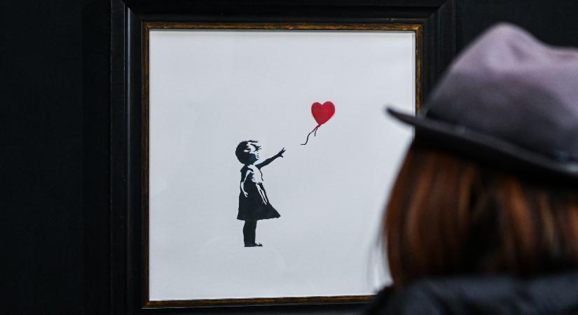Micsoda lehetőség: Banksy-alkotásokat vehetsz egyenesen Robbie Williamstől