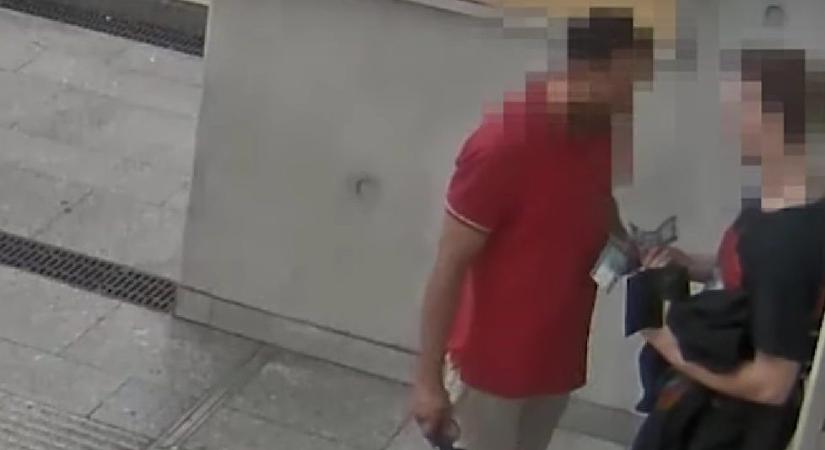 Puszival köszönt el fiatal áldozatától a Kelenföldi pályaudvarnál rabló férfi – videó