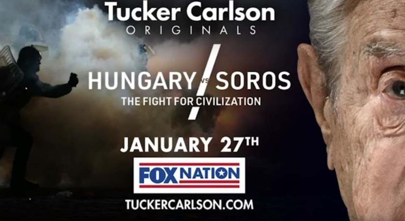 Magyarország kontra Soros – a HírTV bemutatja Tucker Carlson új filmjét