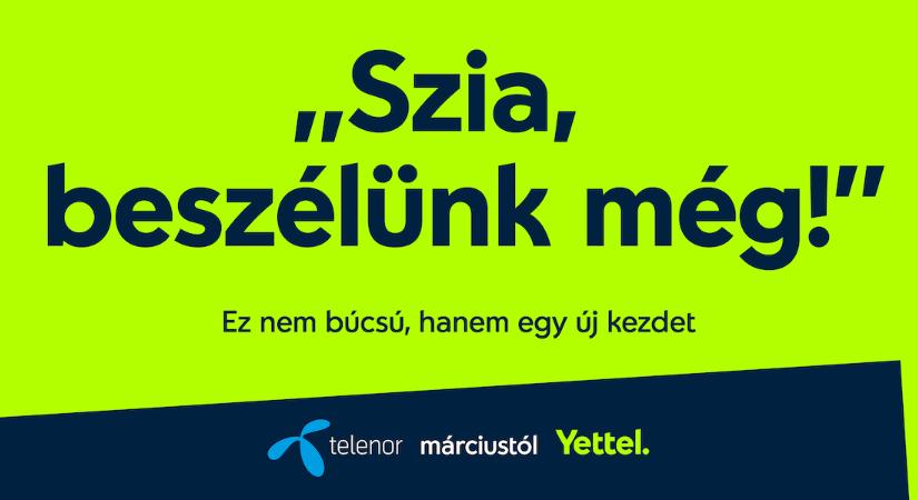 Viszlát Telenor, üdv Yettel!