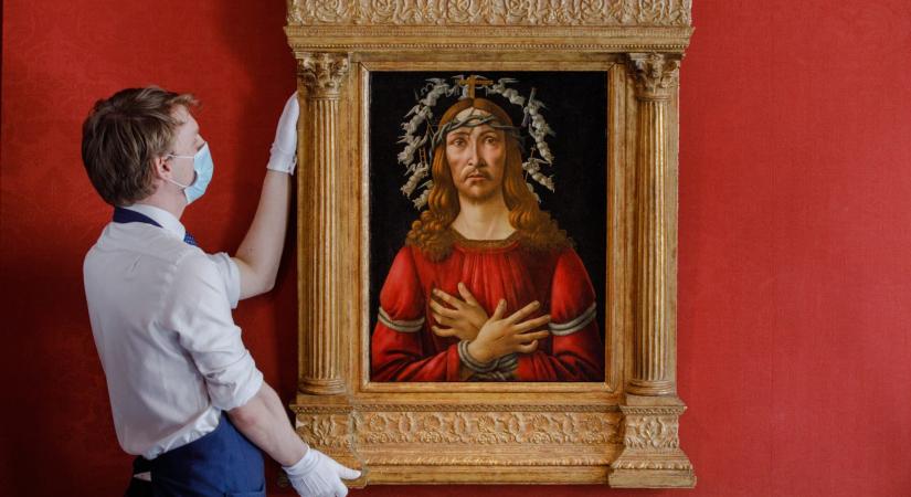45 millió dollárért kelt el Botticelli Jézus Krisztus-portréja