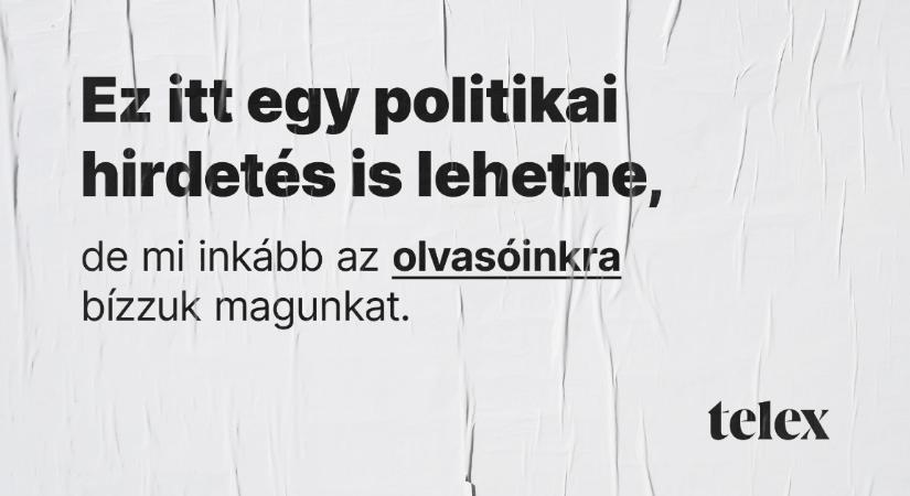 Nem közlünk politikai hirdetéseket a Telexen