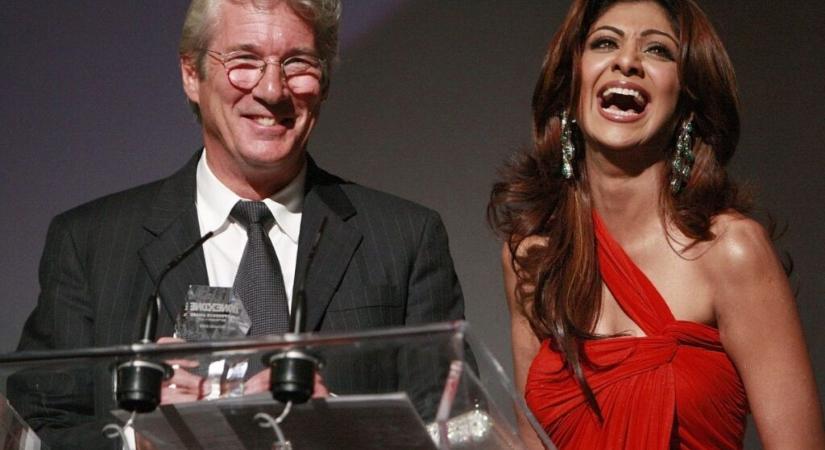 Felmentették a Richard Gere csókja miatt meghurcolt indiai a színésznőt