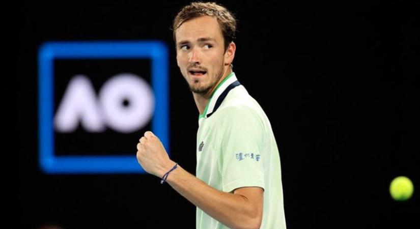 Medvegyev őrjöngött, de döntőbe jutott az Australian Openen + videó