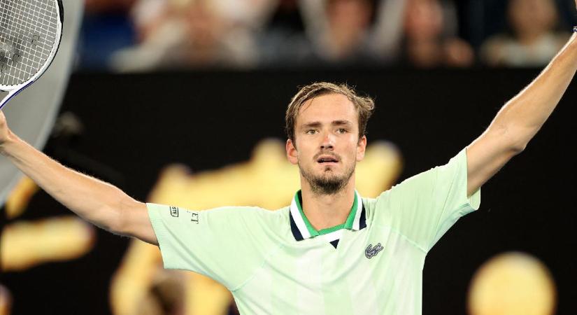 Aus. Open: fantasztikus adogatójátékkal döntős Medvegyev