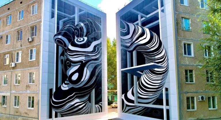 A legszürkébb lakótelep is izgalmas művészeti tér lenne ilyen falfestményekkel