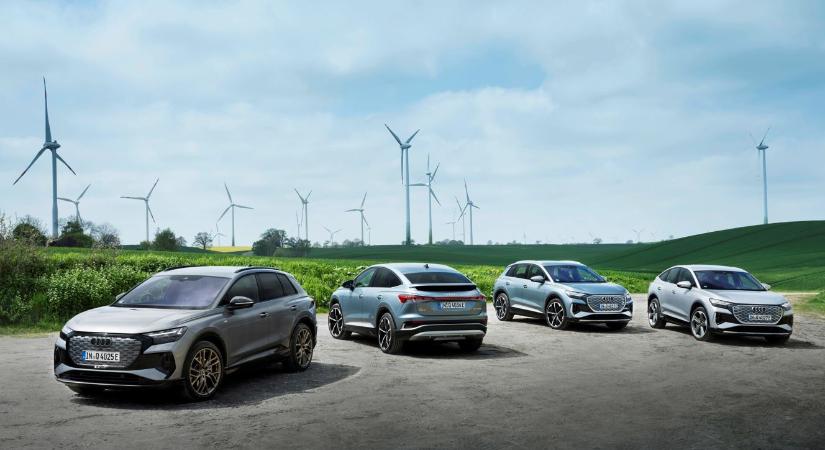 Az Audi túlteljesítette 2021-es flottaszintű szén-dioxid-kibocsátási célkitűzését