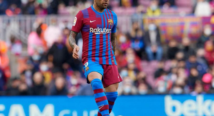 La Liga: a Barcelona fellebbez Dani Alves eltiltása miatt