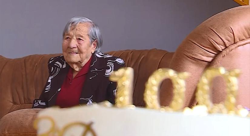 100 éves lett egy ketergényi lakos (videó)