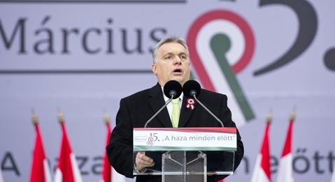 A Kossuth téren mond beszédet Orbán Viktor március 15-én