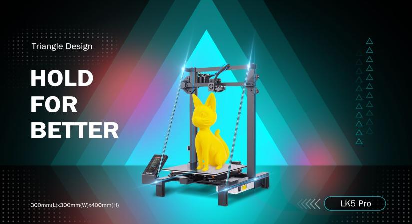 Bevezető akcióban a LONGER LK5 PRO 3D nyomtató + nyereményjáték