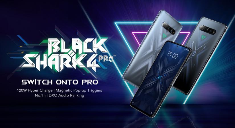 Mától elérhető a világ egyik legerősebb okostelefonja, a Black Shark 4 Pro