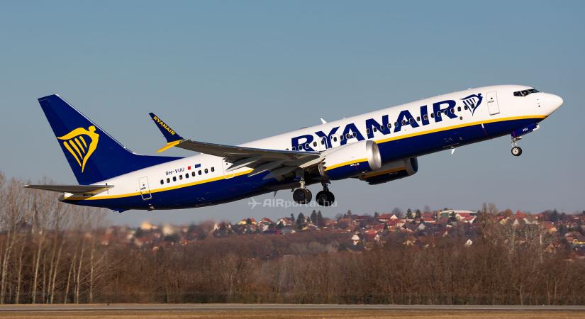 Nyolc budapesti bázisú géppel 62 útvonalat kínál a Ryanair