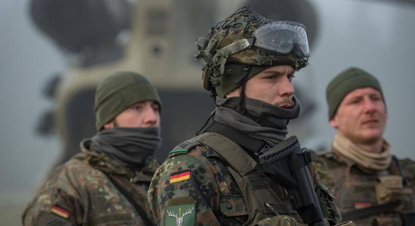 A világháború óta nem látott fegyverkezésbe kezd Németország