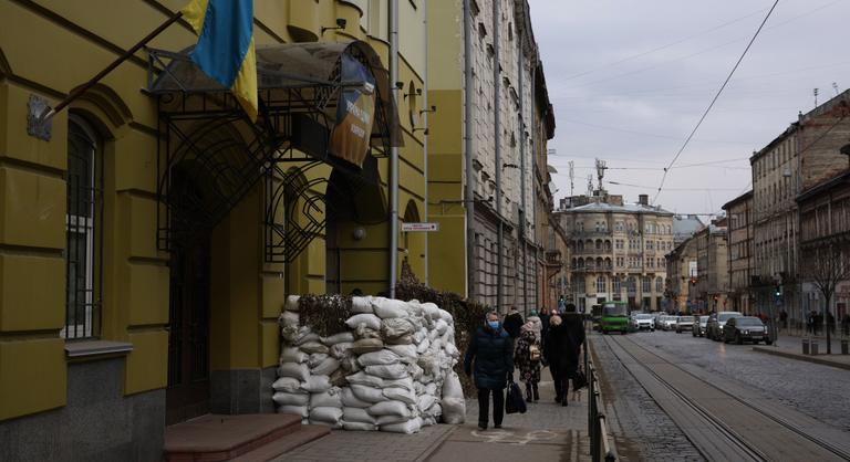 A félelem egyre inkább elharapódzik Lvivben is