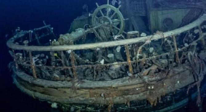 Megtaláltak egy 1915-ben elsüllyedt hajóroncsot