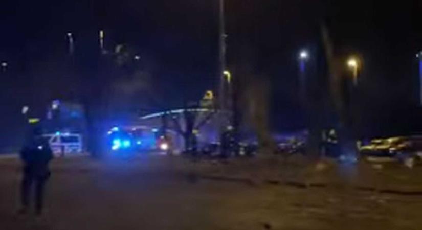 Egy harcászati repülőgép zuhant le Zágrábban, a rendőrség lezárta a telületet