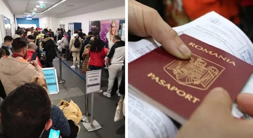 Romániában egy hónap alatt megháromszorozódott az útlevéligénylések száma