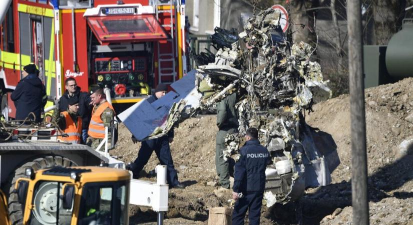 Horvát miniszter: Nem felderítőgép volt, repülőbomba elemeire bukkantunk