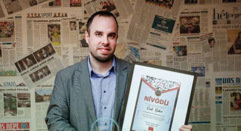 Precíz és alázatos - Cseh Gábor kapta idén a Vas Népe nívódíját