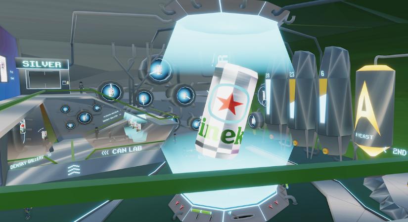 Virtuális világban főzött virtuális sört mutatott be a Heineken