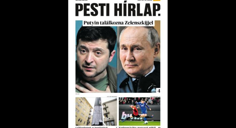 Egyszerre támadnak és békülnének az oroszok; visszaeshetnek az ingatlanárak – megjelent a Pesti Hírlap