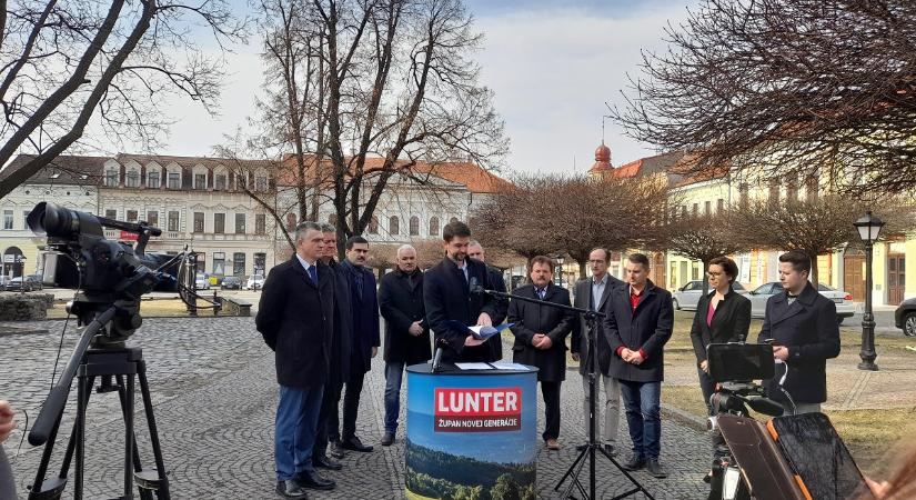A Szövetség párt Besztercebánya megyében Ondrej Lunter megyeelnökjelöltet támogatja