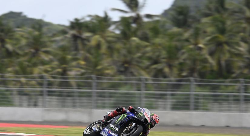MotoGP: Quartararo pole-pozícióban, Marquez csak a 15. a kaotikus indonéz időmérőn