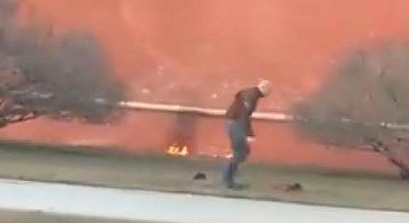 Molotov-koktélt dobtak Moszkvában a Kremlre (videó)