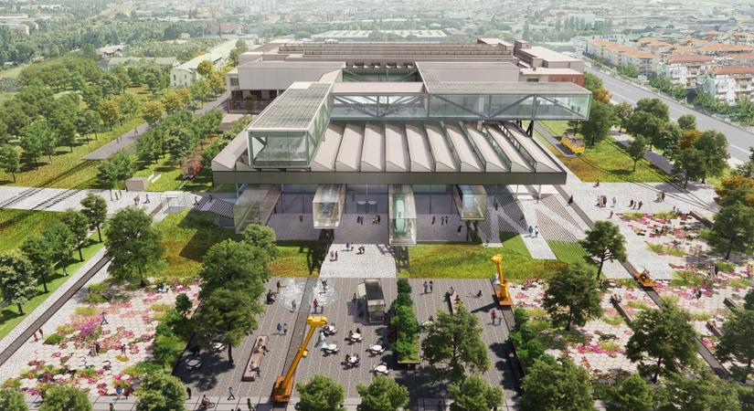 Megkapták az építési engedélyeket az új Közlekedési Múzeum tervei