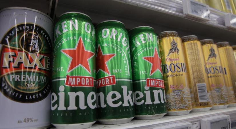 A Heineken kilép az orosz piacról az Ukrajna elleni orosz invázió miatt