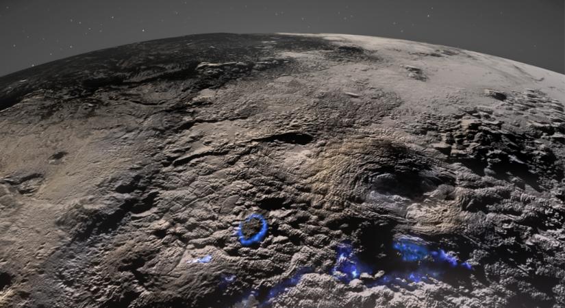 Jégvulkánok a Pluto felszínén