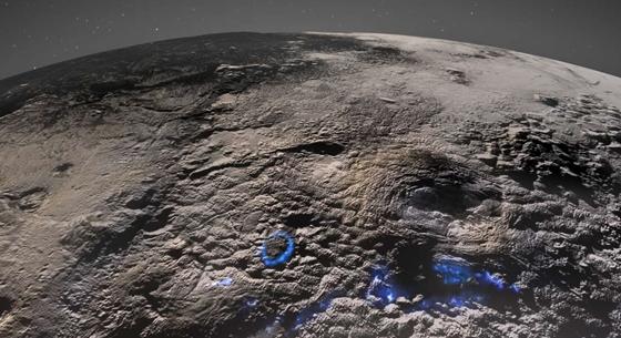 Van a Plútón egy hatalmas jégvulkán, 7 kilométer magas