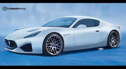 Ha hihetünk a renderképeknek, az új Maserati GranTurismo nagyon fog hasonlítani az MC20-ra