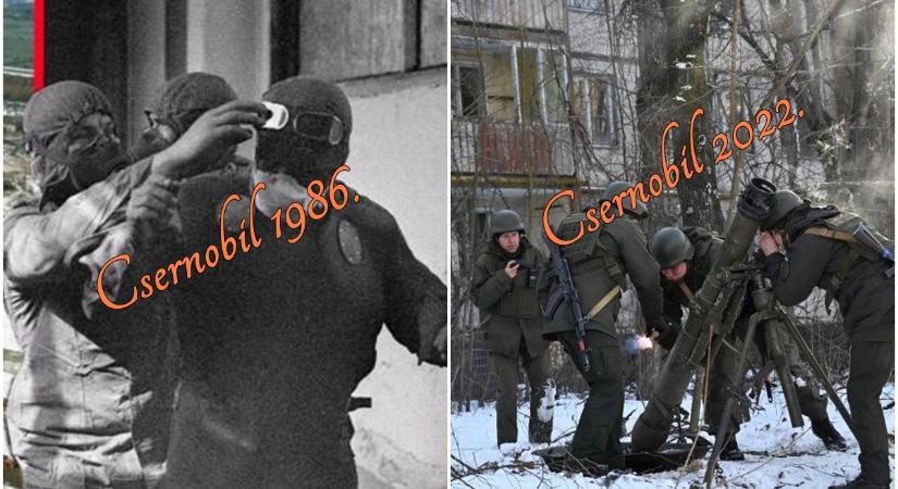 Nagy mennyiségű sugárzás érte Csernobilban az orosz katonákat – Pánik-motiválta kivonulás