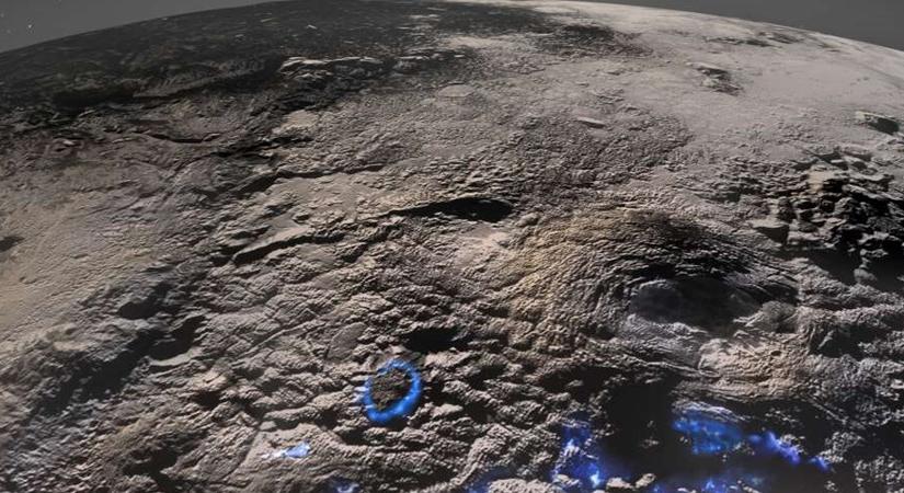 Van a Plútón egy 7 kilométer magas jégvulkán