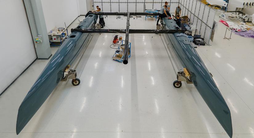 A Prospex-Delta Team új 45 lábas katamaránnal készül a Kékszalagra