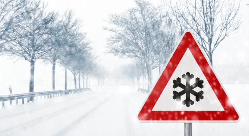 Havazás: figyelmeztetést adott ki a Magyar Közút