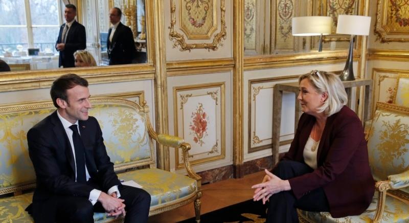 Franciaországban szoros Macron–Le Pen választási párharc lehet a közvélemény-kutatások szerint