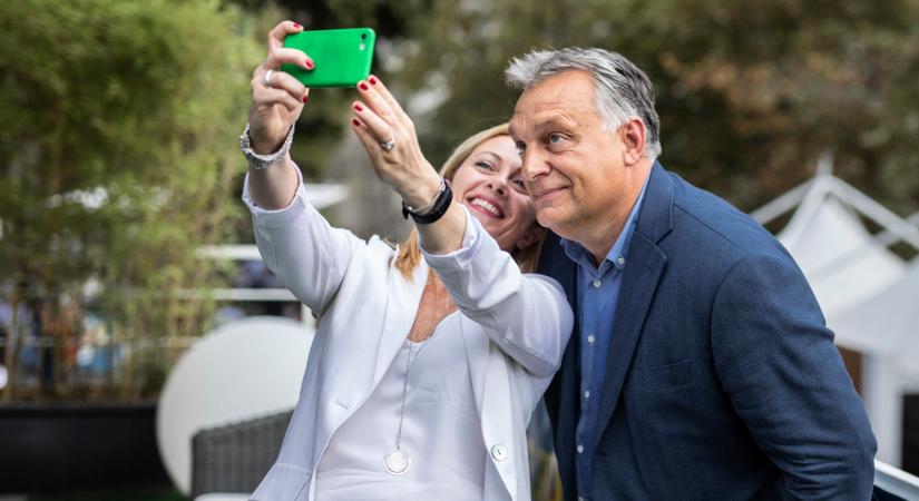 Giorgia Meloni gratulált Orbán Viktornak