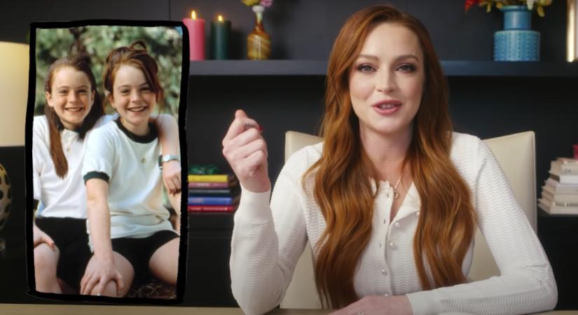 Az elvonót többször megjárt Lindsay Lohan 2022-re láthatóan nagyon összeszedte magát