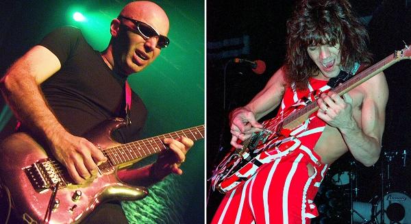 Joe Satriani: "ördög jobb keze volt Eddie Van Halen"