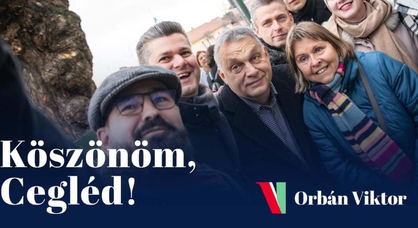 Orbán Viktor: Köszönöm, Cegléd!