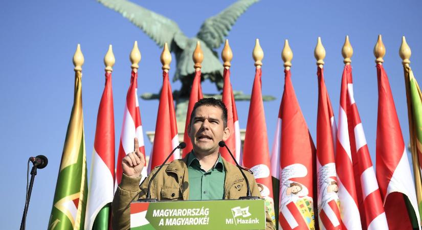 Novák Előd: a Mi Hazánk Mozgalom saját halottjának tekinti a Jobbikot