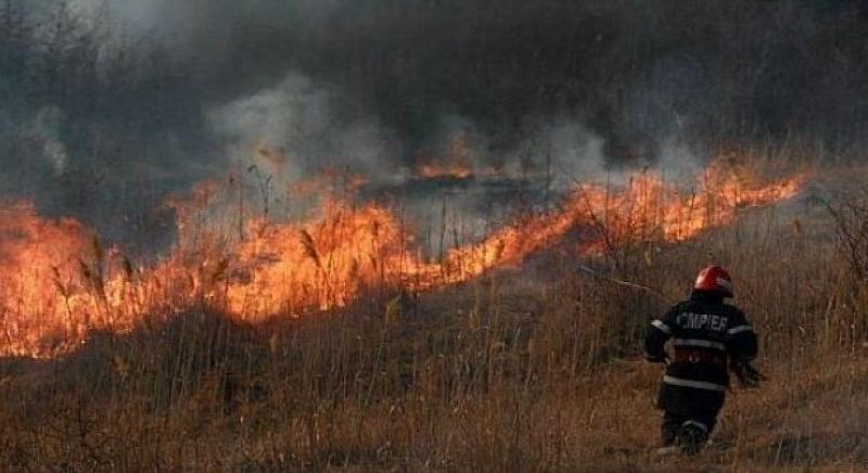 Több mint 50 hektár tarló égett le egyetlen nap alatt Hargita megyében